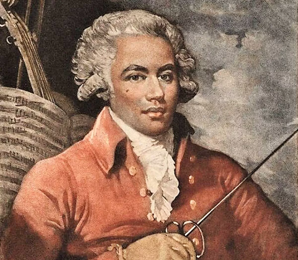 Image: Chevalier de Saint-Georges is considered the first known classical music composer of African descent.