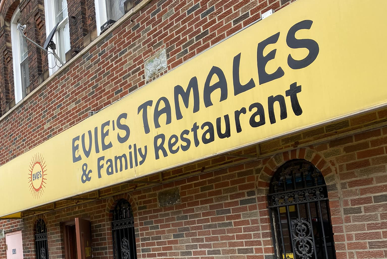 Evie’s Tamales
3454 Bagley St, Detroit; 313-843-5056; Facebook.com/EviesTamales
Located along a stretch of Bagley Avenue in Mexicantown, Evie’s Tamales has been serving up its famous corn husk-wrapped tamales and other authentic meals for more than thirty years. Originally housed within Honey Bee Market, Evie’s quickly gained popularity. In 1982, owner Evelyn Grimaldo made the decision to venture out and establish her own standalone store.