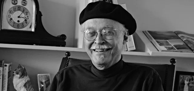 Doug Halladay in his Lafayette Park home. Much of his composing is rooted in the 1965-75 era when &quot;we were young and the music was everything.&quot; - Photo: W.Kim Heron