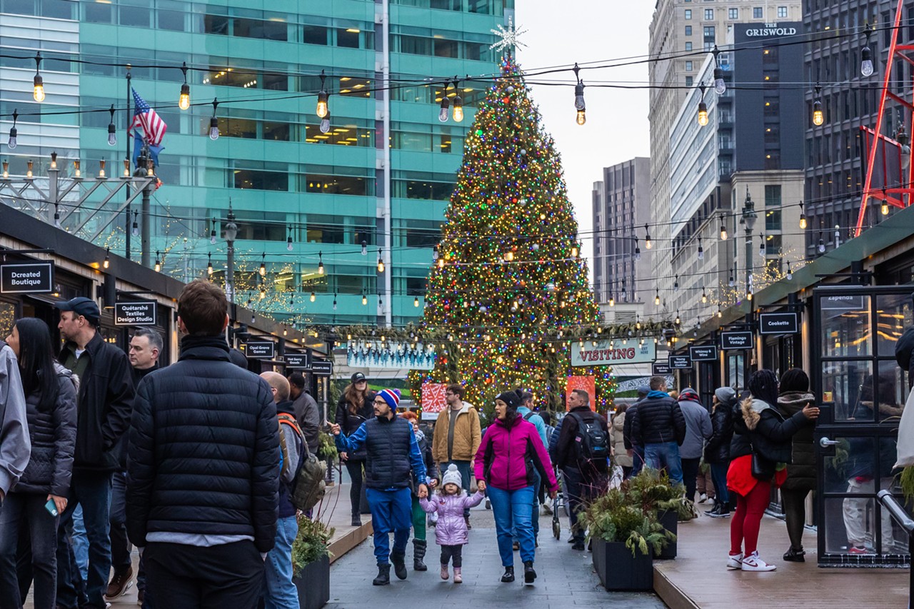 Downtown Detroit will celebrate 20 years of Christmas tree lighting with weekend of festivities