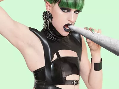 Image: Drag queen Laganja Estranja on performing for this year's Hash Bash