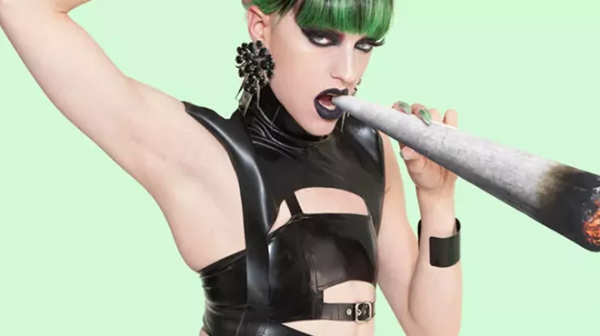 Image: Drag queen Laganja Estranja on performing for this year's Hash Bash