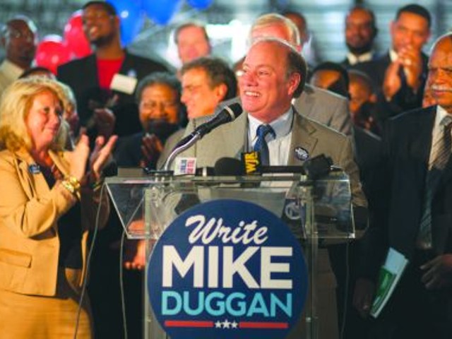 Duggan's Row to Hoe with Voters