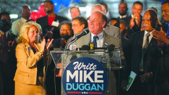 Duggan's Row to Hoe with Voters