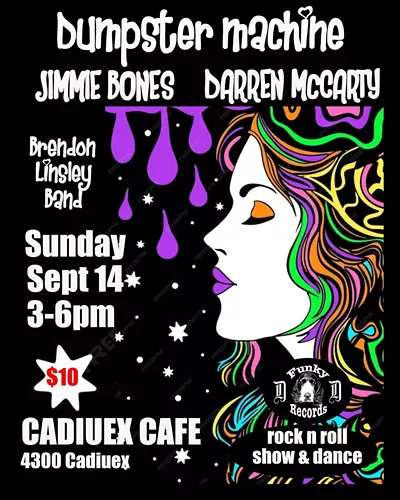 Image: Dumpster Machine, Jimmie Bones, Darren McCarty, Brendon Linsley Band