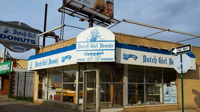 Dutch Girl Donuts is located at 19000 Woodward Ave., Detroit.