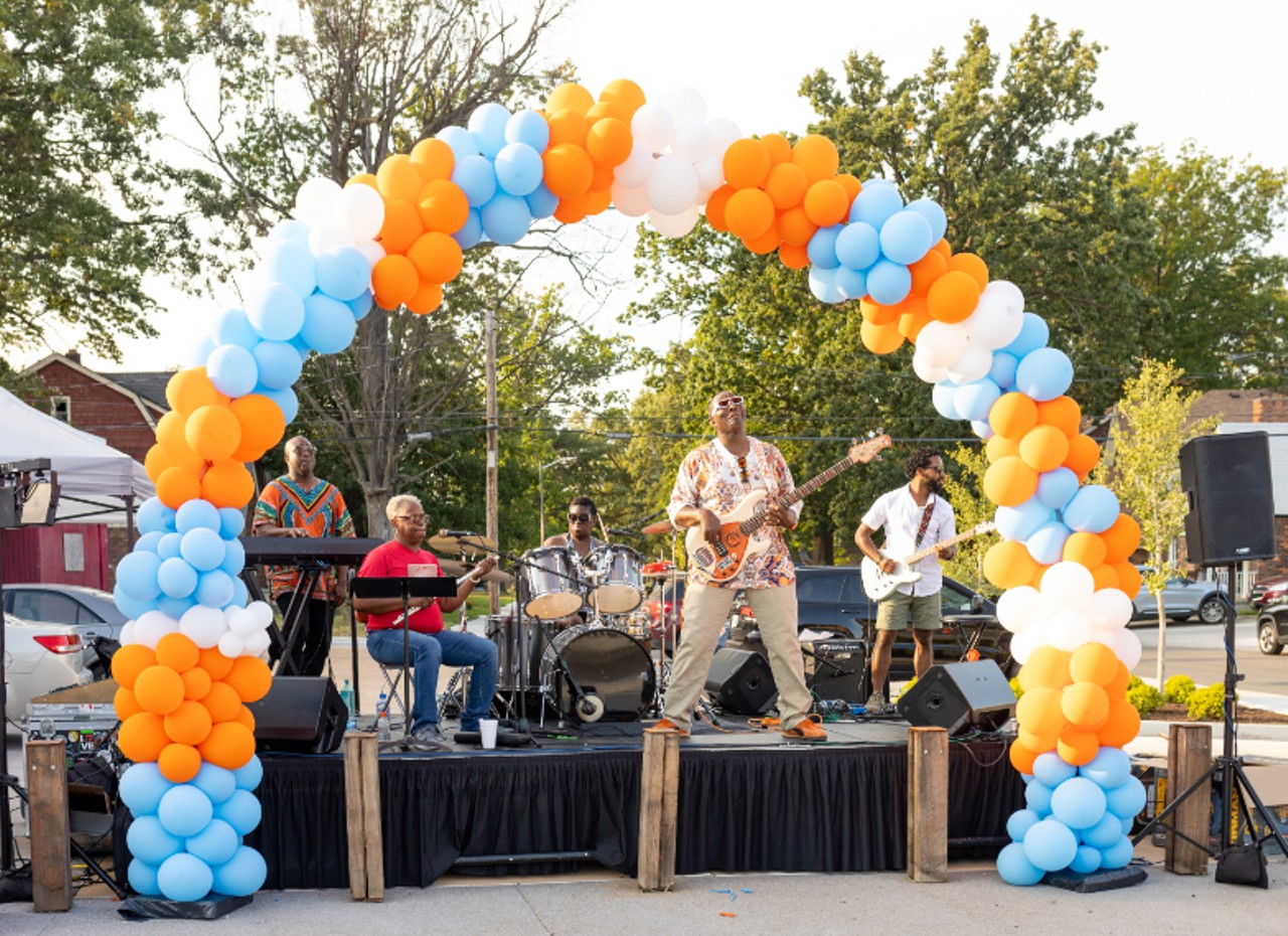 Performances by local musicians brought the energy.