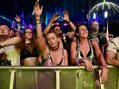 Revelers at Electric Forest.