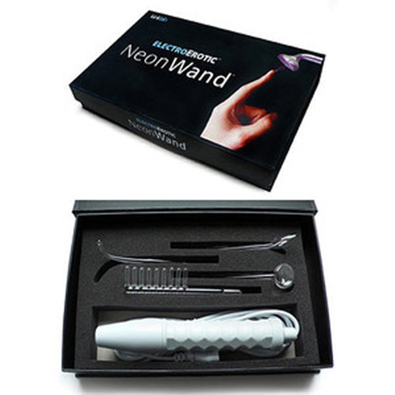 ELECTRO PLAY WAND BY KINKLAB ..........
A state-of-the art electro-stimulation device perfect for seasoned pros as well as new users. Get one for Grandma this Christmas.