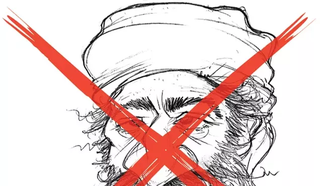Image: Erasing terror's face