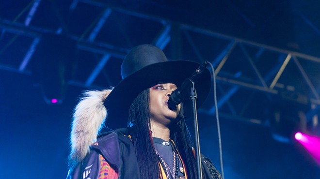 Erykah Badu and yasiin bey will stop at Little Caesars Arena on July 2.