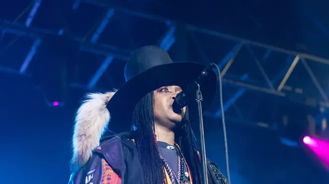 Erykah Badu and yasiin bey will stop at Little Caesars Arena on July 2.