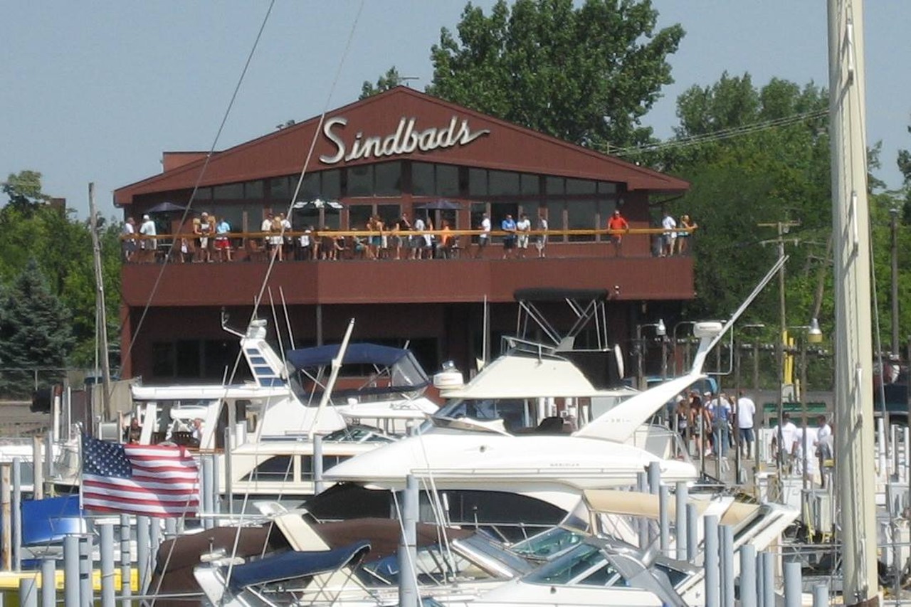 Sindbad’s
100 St. Clair St., Detroit; 313-822-8000; sindbads.com
Since 1949, Sindbad’s has been serving up fresh seafood with a view of the Detroit riverfront that just makes you want to hop on your jet ski and drive into the sunset.