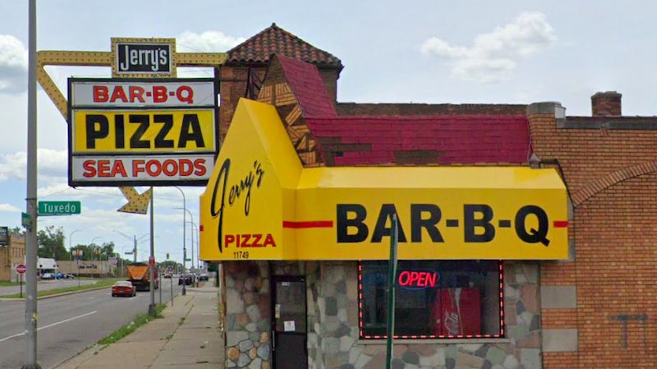 Jerry’s Pizza
11749 Livernois Ave., Detroit; 313-834-2121; jerryspizza.com
Jerry’s has dozens of pizza options that can be made round or deep-dish pizza. They also have sides such as catfish nuggets and jalapeño poppers.
Photo via Google Maps