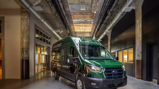 Grounded has created the first fully electric RV on the market inside Newlab at Michigan Central's Book Depository.