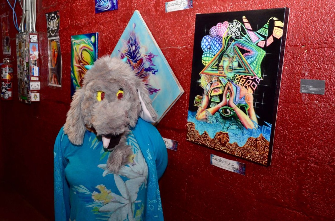 Everyone we saw at Detroit Comix at the Tangent Gallery