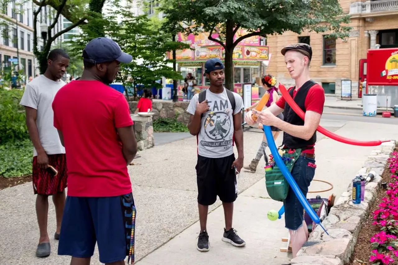 Image: Everyone we saw at Detroit Music Weekend in downtown Detroit