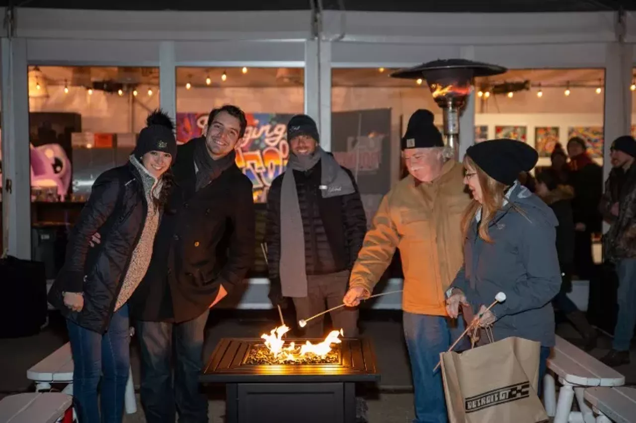 Image: Everyone we saw at Ford's first-ever Winter Festival at Michigan Central Station