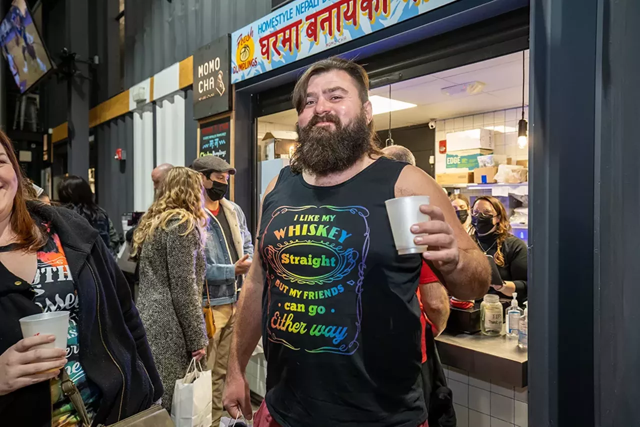 Image: Everyone we saw at Metro Times&#146; Whiskey in the Winter event at the Detroit Shipping Co.