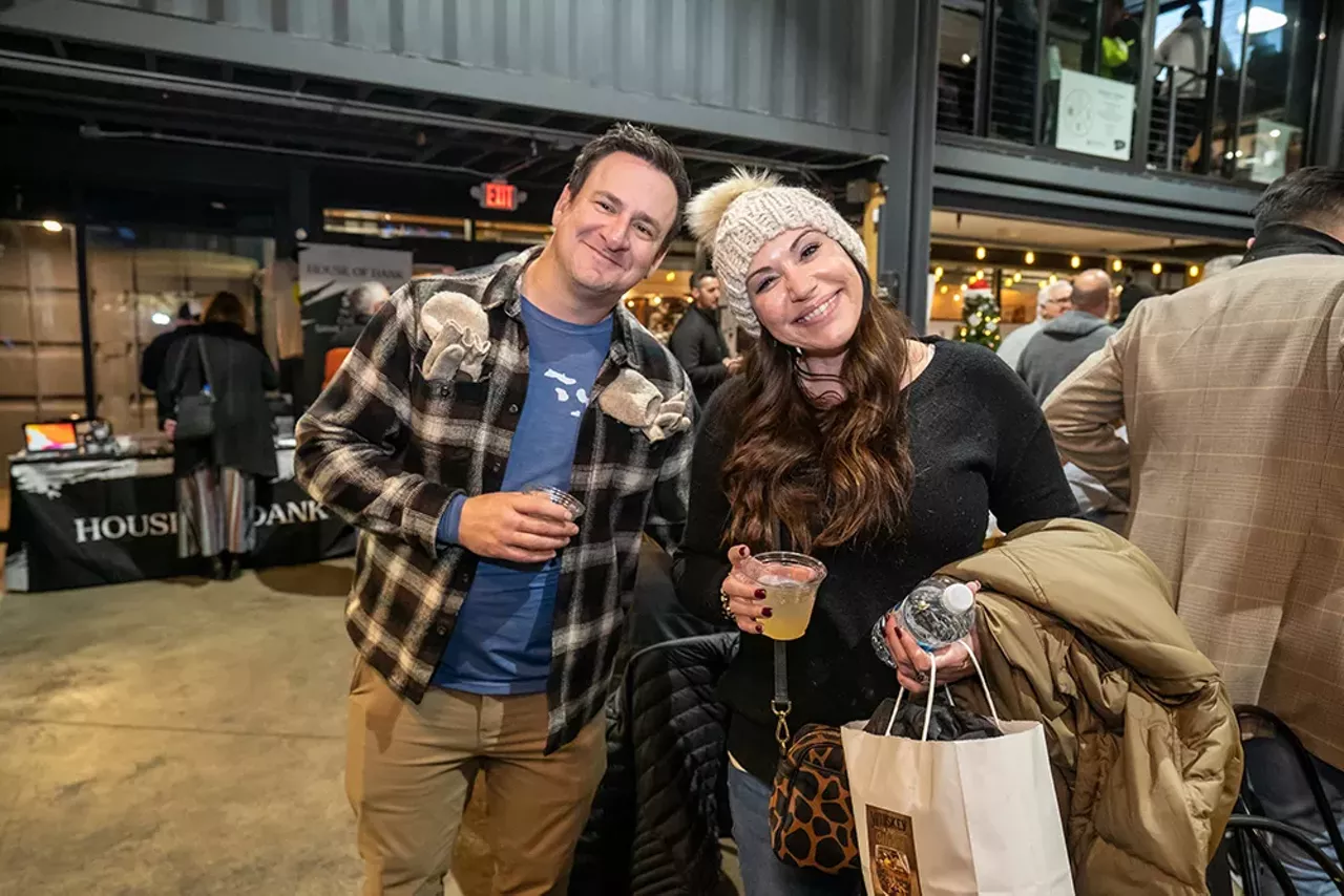 Image: Everyone we saw at Metro Times&#146; Whiskey in the Winter event at the Detroit Shipping Co.
