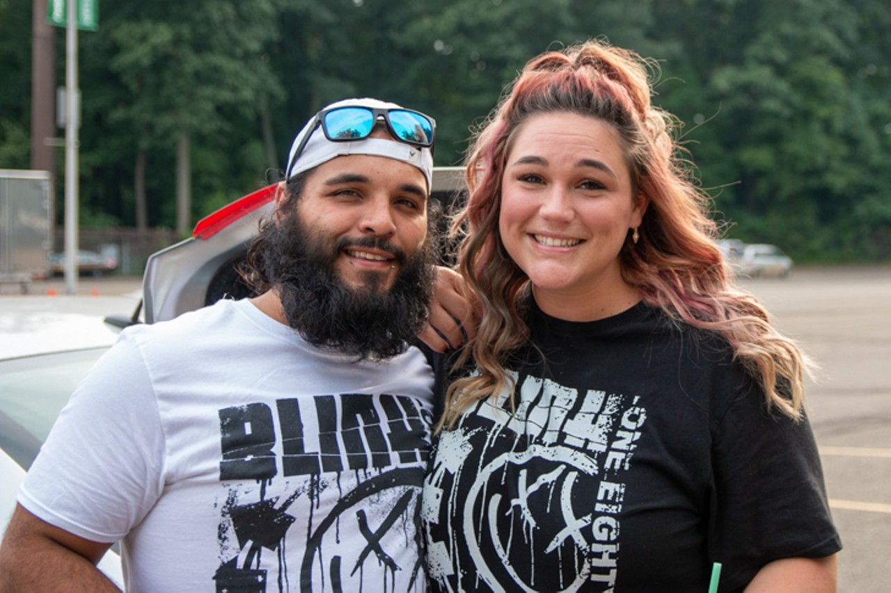 Everyone we saw at the Blink-182 and Lil Wayne show at DTE Energy Music Theatre