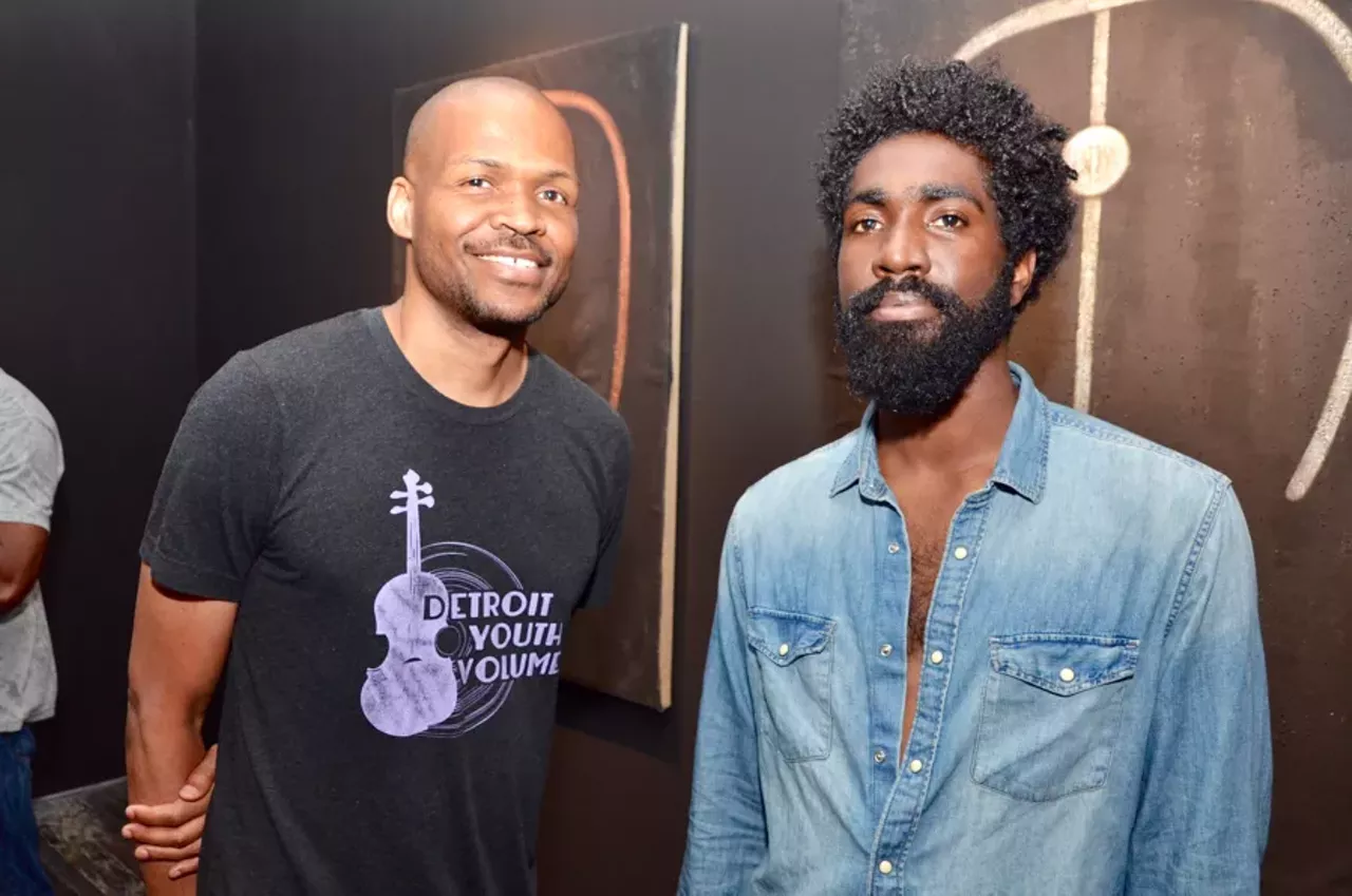 Image: Everyone we saw at the 'Digitalia' show in Detroit's Belt alleyway