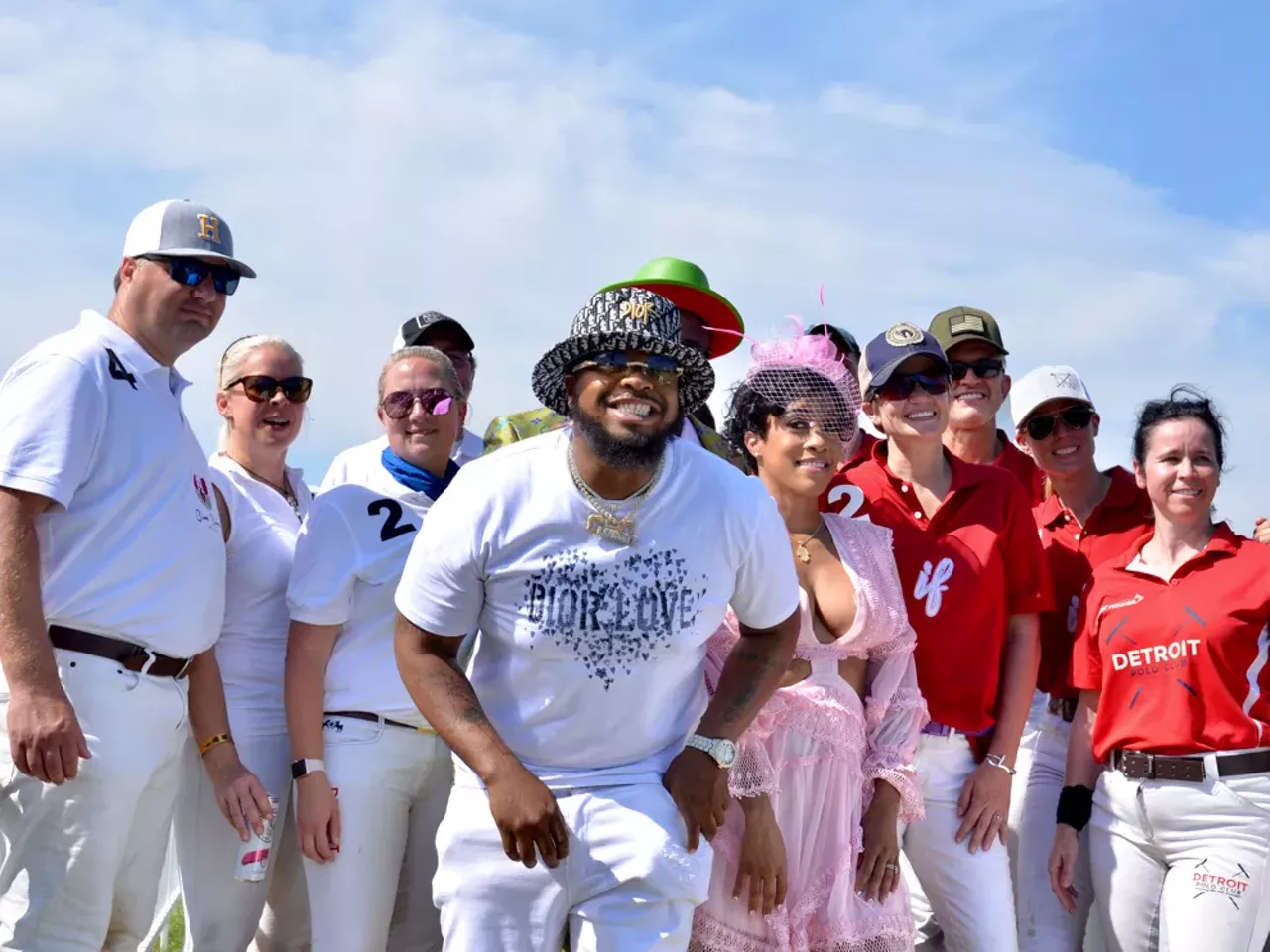Image: Everyone we saw at the first Polo and Pretty Women Charity Event at the Detroit Polo Club