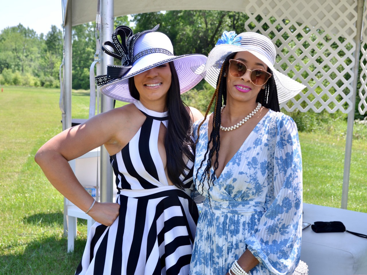 Everyone we saw at the first Polo and Pretty Women Charity Event at the Detroit Polo Club