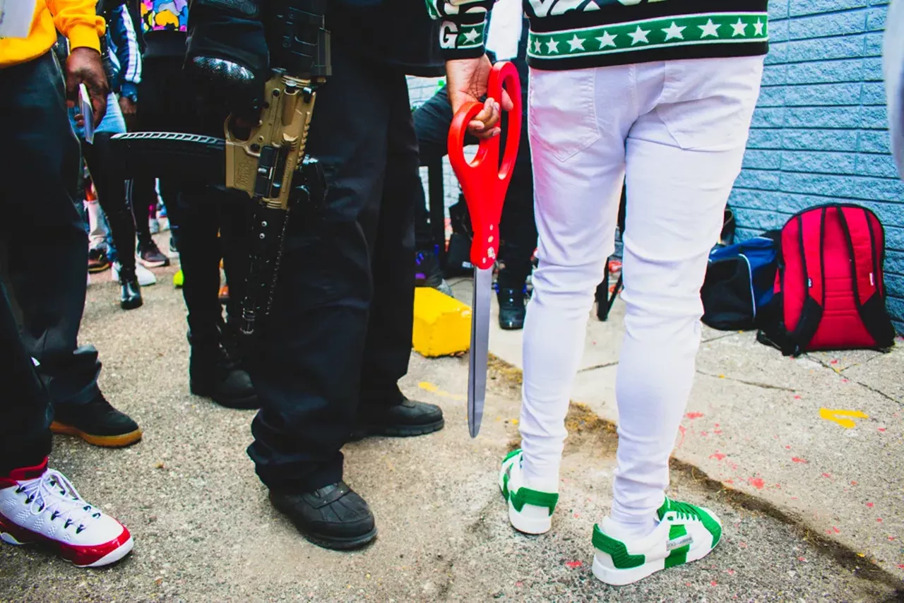 Image: Everyone we saw at the grand opening of rapper Tone Tone's Toney Island restaurant in Detroit