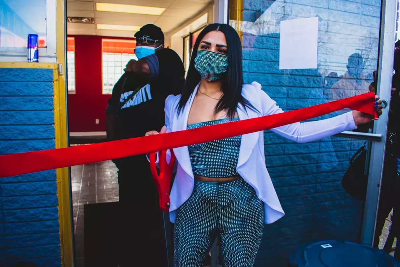 Image: Everyone we saw at the grand opening of rapper Tone Tone's Toney Island restaurant in Detroit