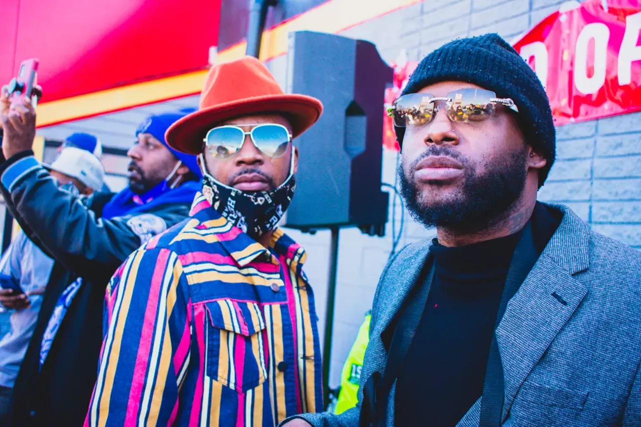 Image: Everyone we saw at the grand opening of rapper Tone Tone's Toney Island restaurant in Detroit
