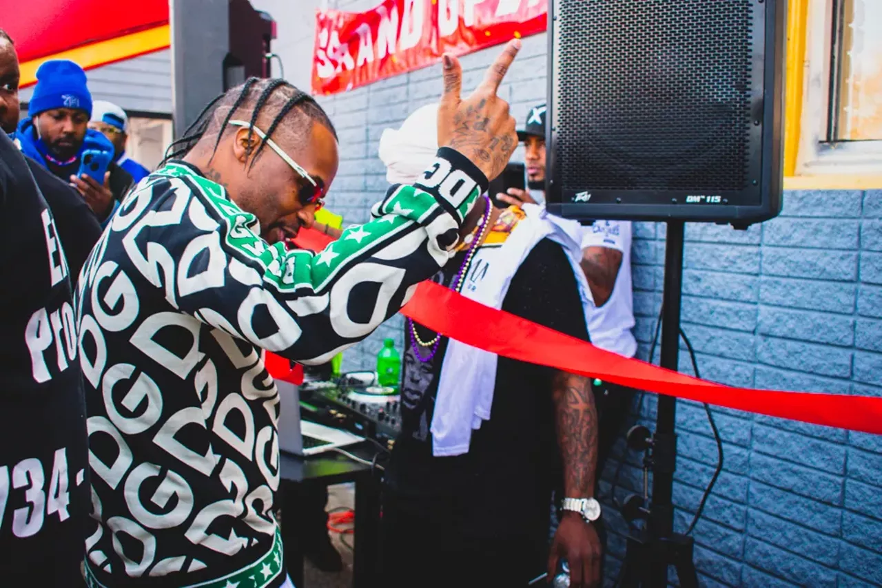 Image: Everyone we saw at the grand opening of rapper Tone Tone's Toney Island restaurant in Detroit