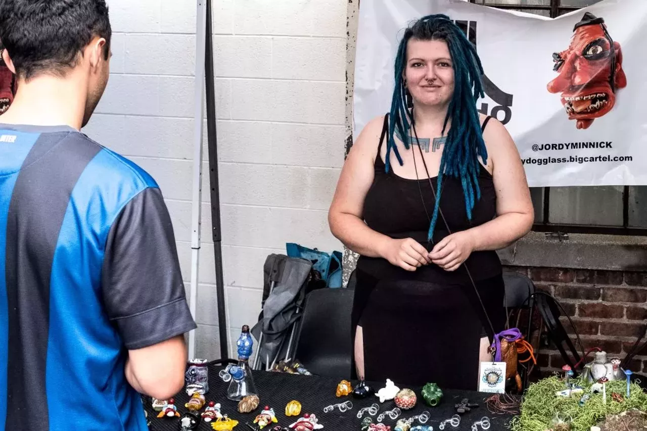 Image: Everyone we saw at the Michigan Glass Project event at the Russell Industrial Center