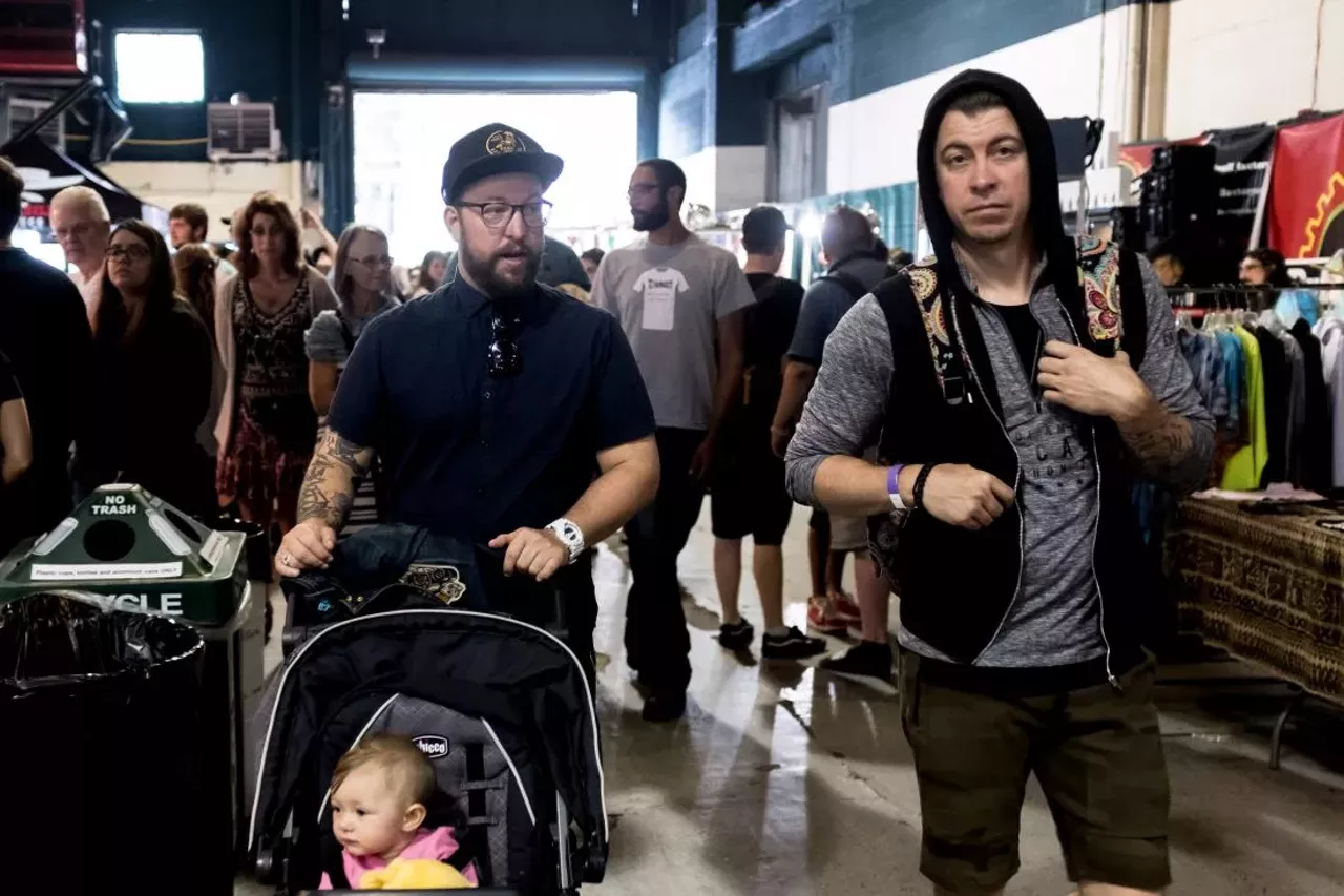 Image: Everyone we saw at the Michigan Glass Project event at the Russell Industrial Center