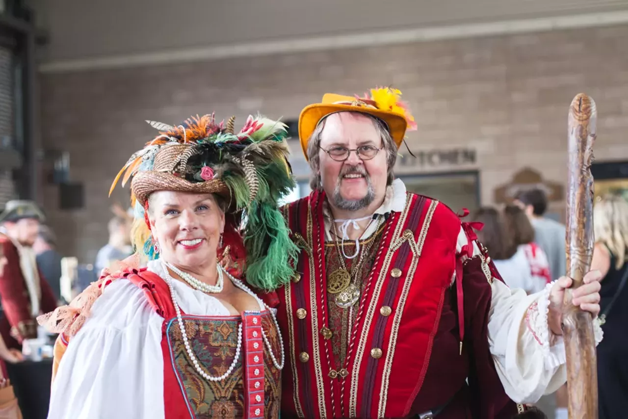 Image: Everyone we saw at the Michigan Renaissance Festival kick-off party