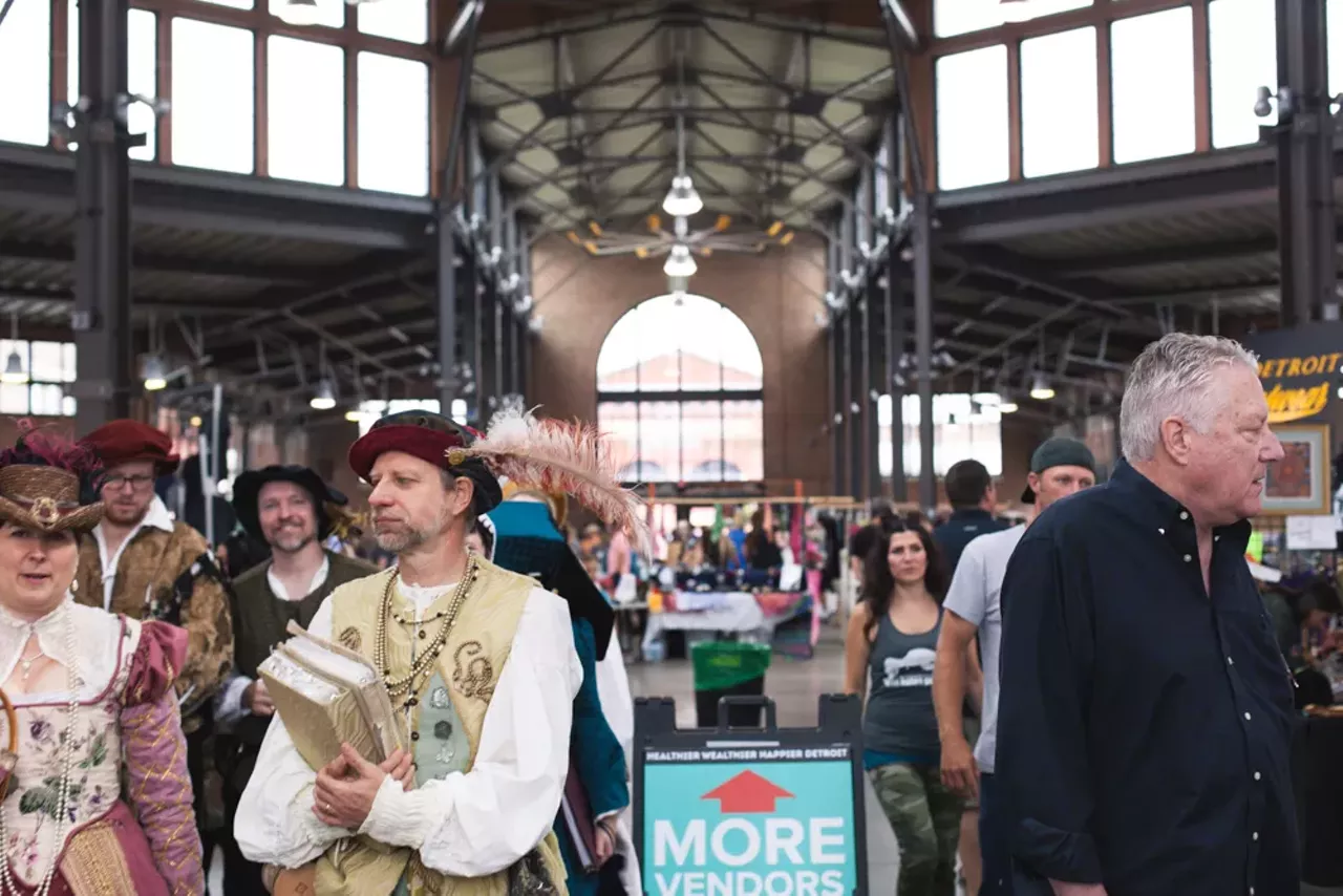 Image: Everyone we saw at the Michigan Renaissance Festival kick-off party