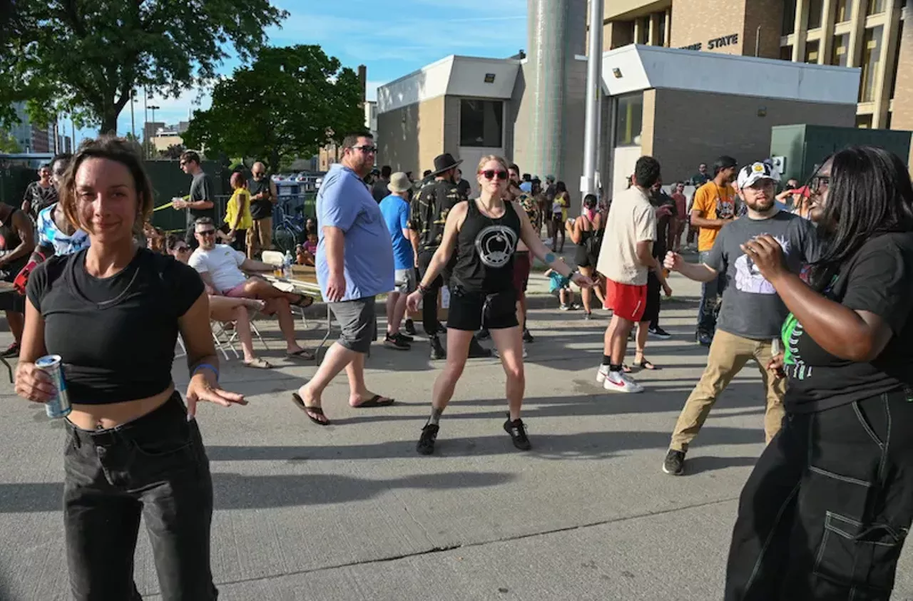 Image: Everyone we saw at the return of Dally in the Alley