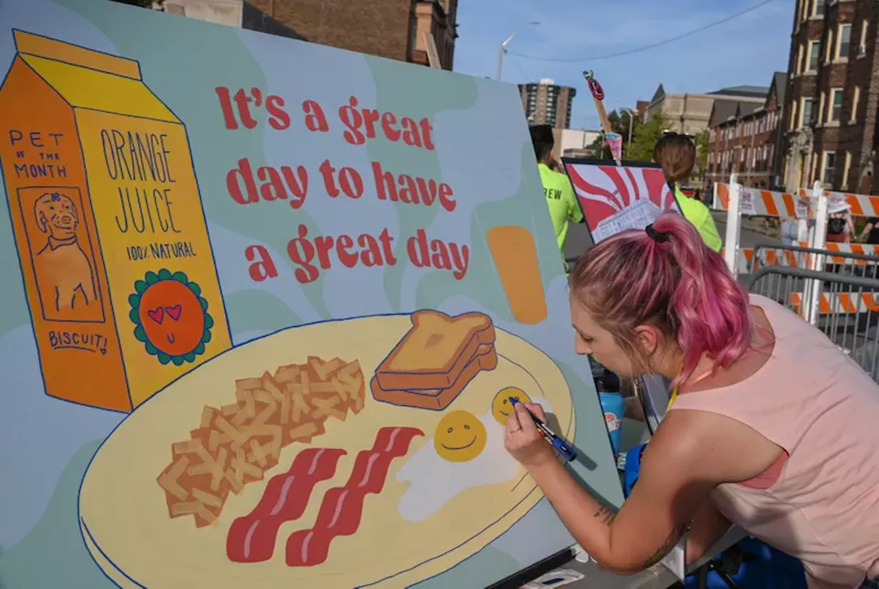 Image: Everyone we saw at the return of Dally in the Alley
