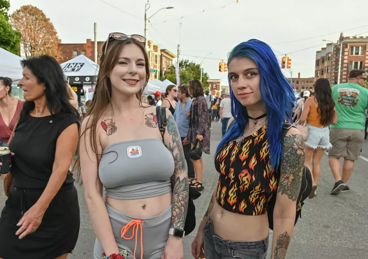 Image: Everyone we saw at the return of Dally in the Alley