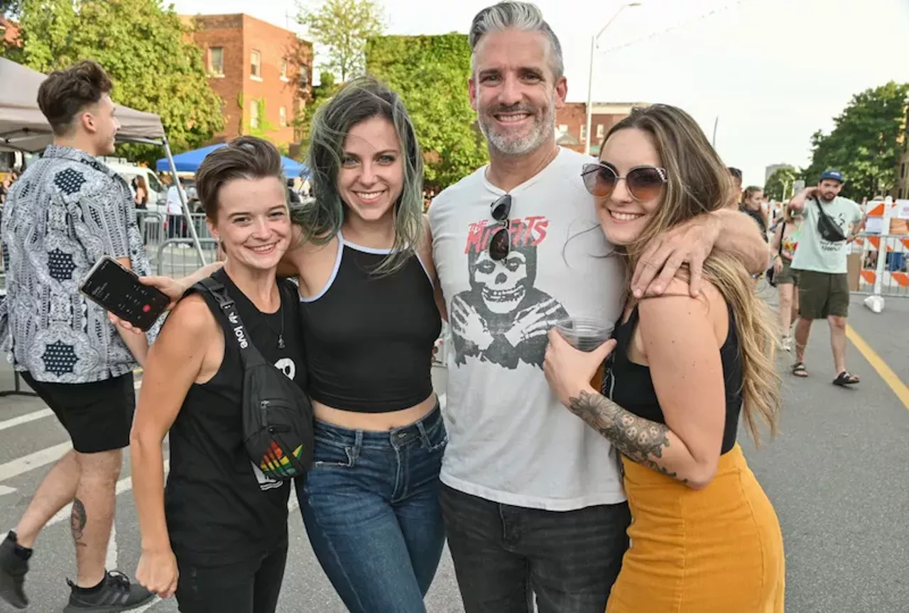 Image: Everyone we saw at the return of Dally in the Alley