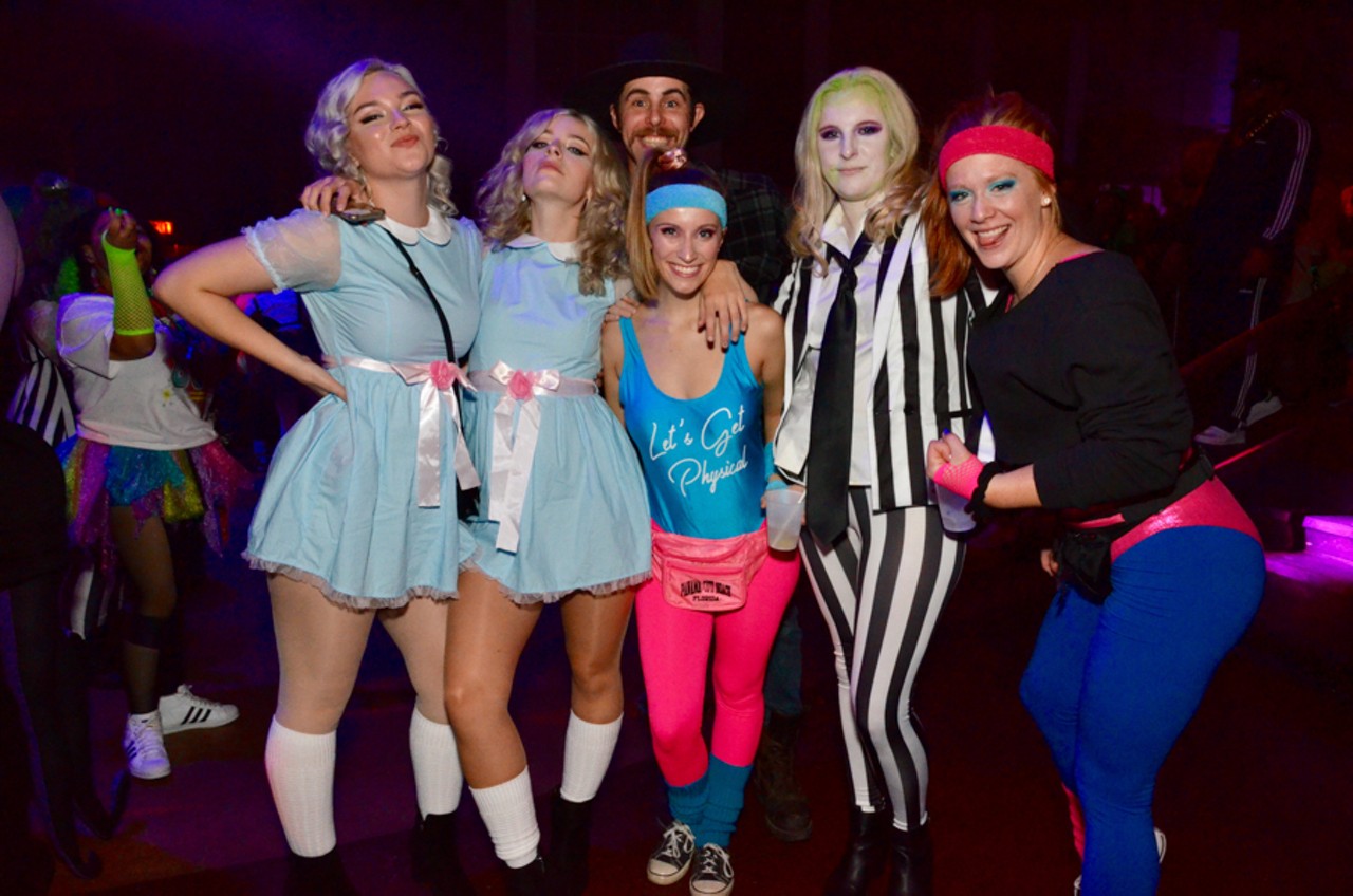 Everyone we saw at the Stranger Things '80s Halloween Party at Royal Oak Music Theatre