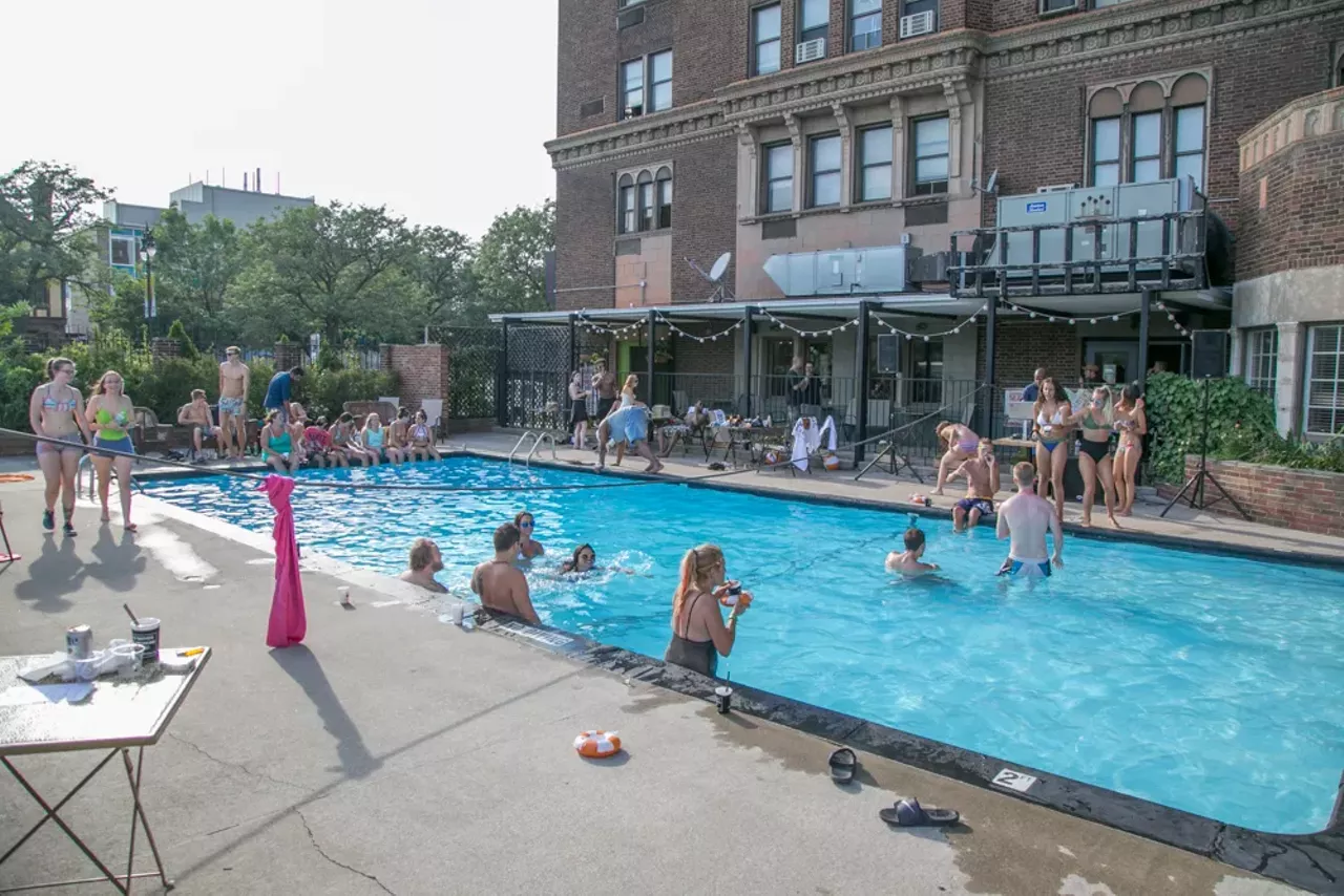 Image: Everyone we saw at the Sunday Splash at Common Pub