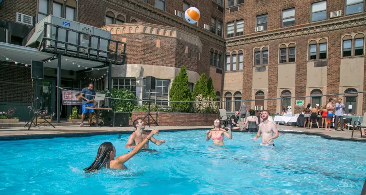 Image: Everyone we saw at the Sunday Splash at Common Pub