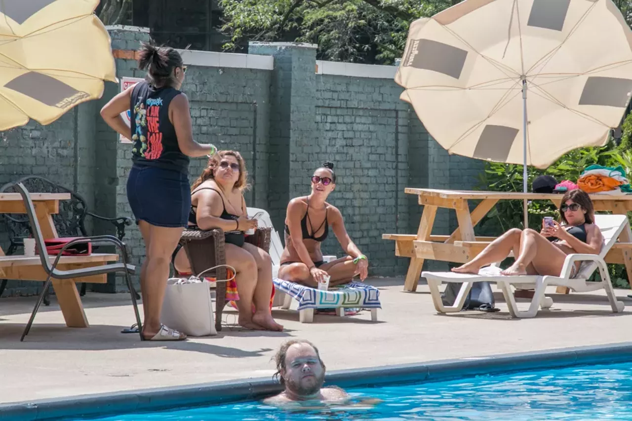 Image: Everyone we saw at the Sunday Splash at Common Pub