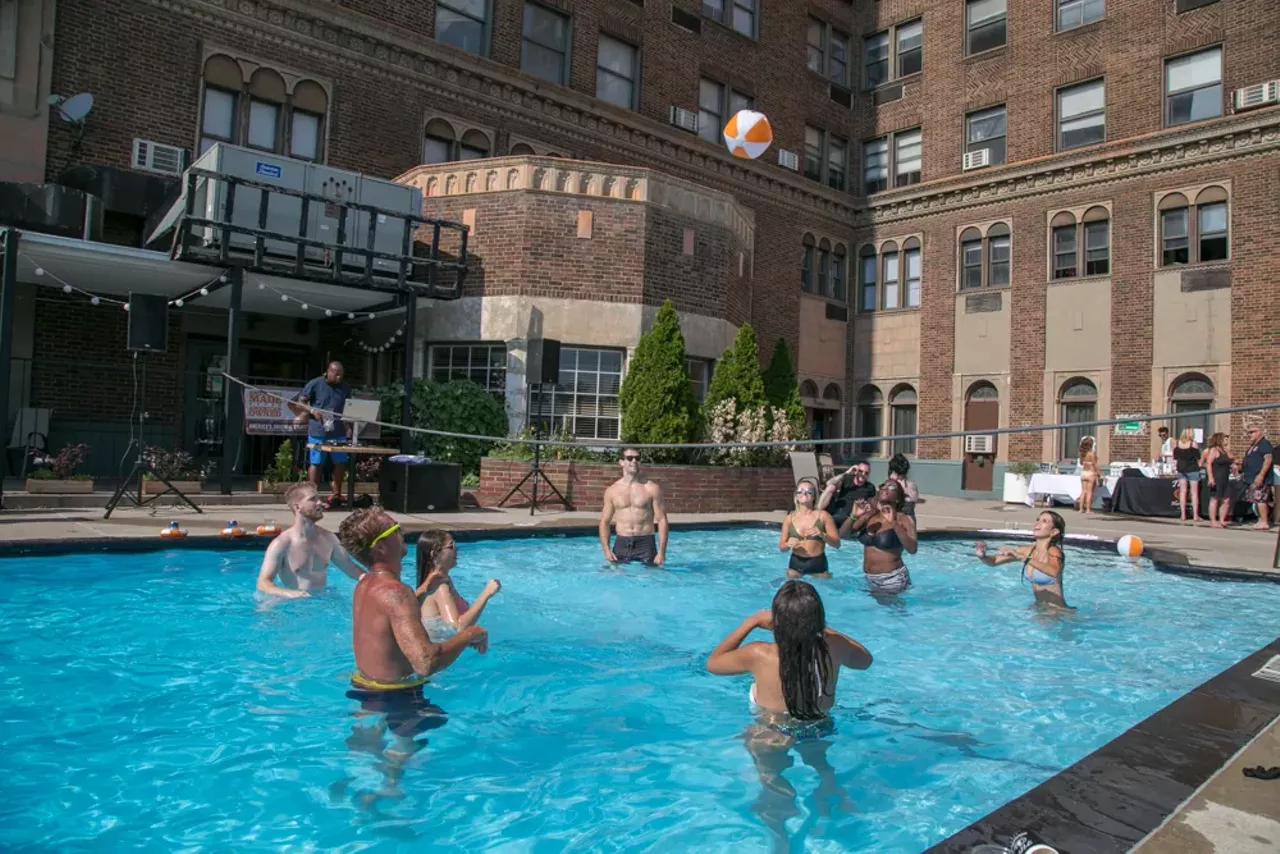 Image: Everyone we saw at the Sunday Splash at Common Pub