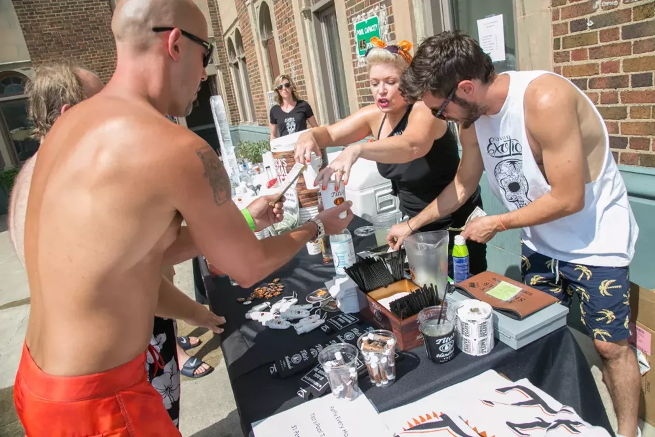 Image: Everyone we saw at the Sunday Splash at Common Pub