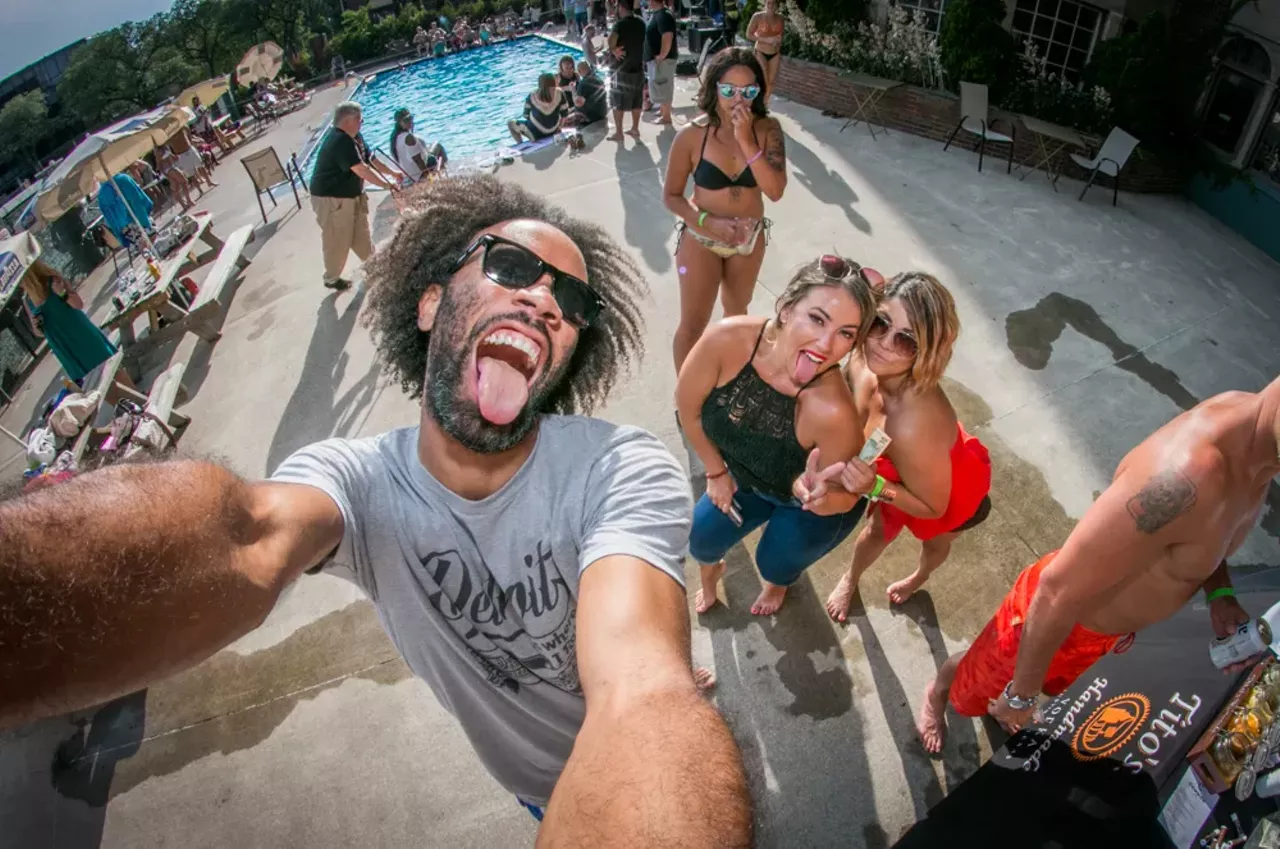 Image: Everyone we saw at the Sunday Splash at Common Pub