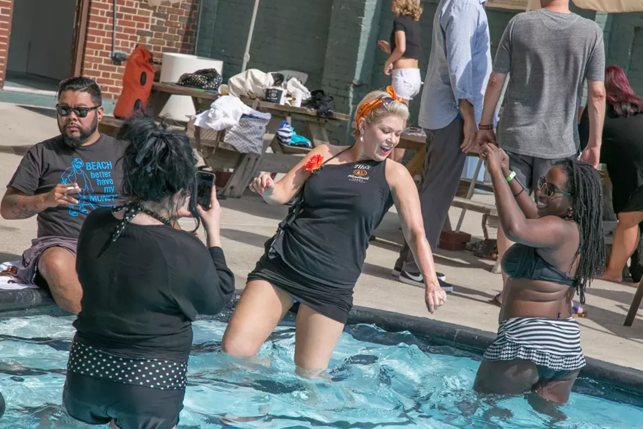 Image: Everyone we saw at the Sunday Splash at Common Pub