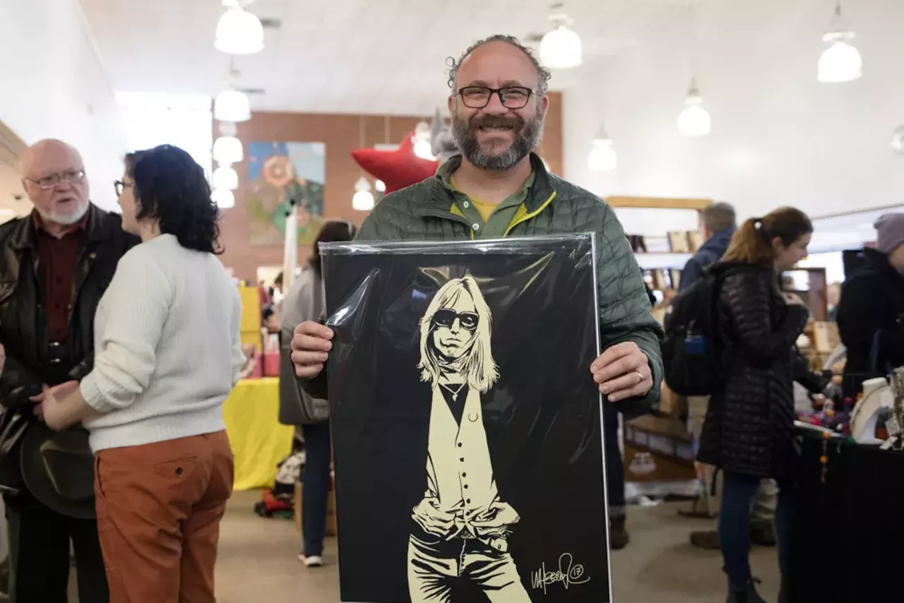 Image: Everyone we saw at Tiny Expo at Downtown Ann Arbor District Library