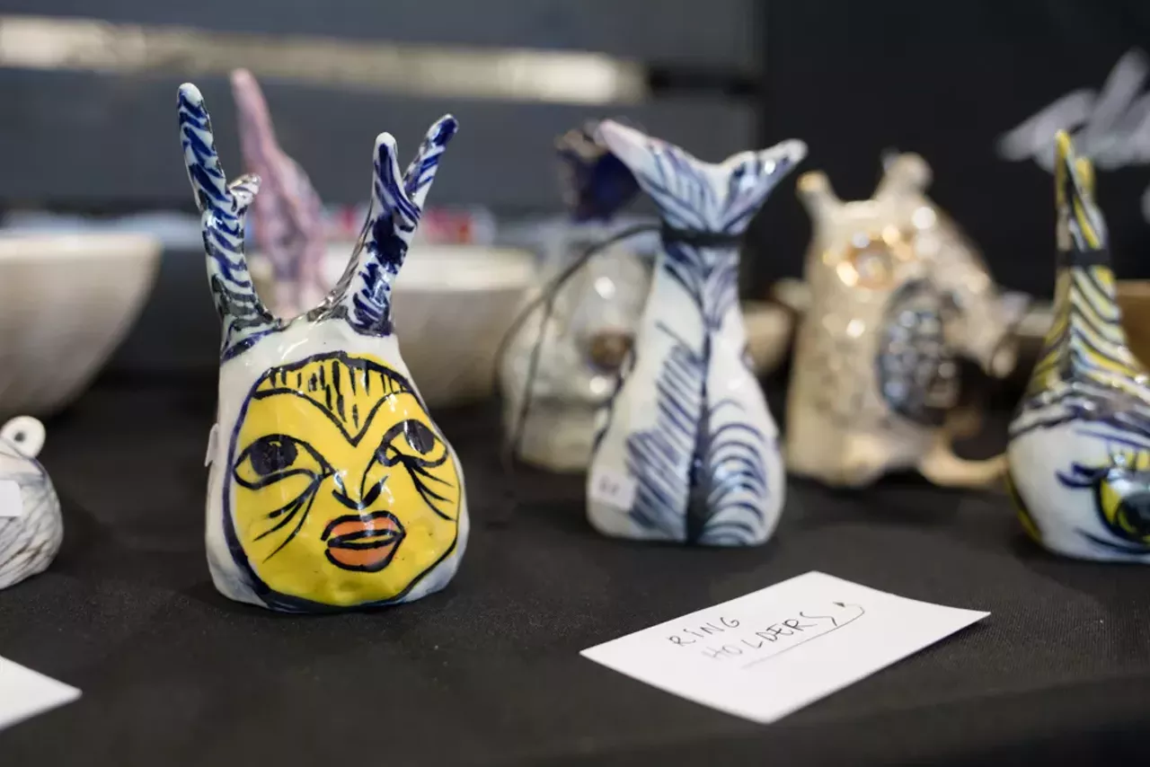 Image: Everyone we saw at Tiny Expo at Downtown Ann Arbor District Library